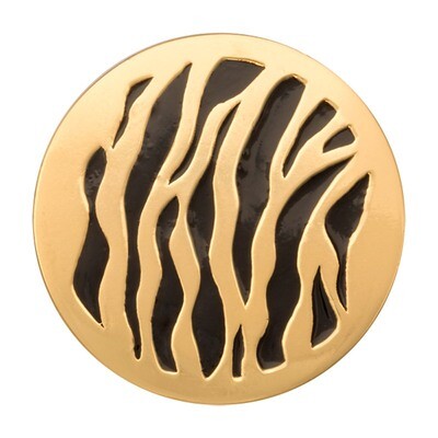 Nikki Lissoni Spot The Black Tiger Gold-Plated 33mm Coin C1568GM, MPN: C1568GM, 8719075300121