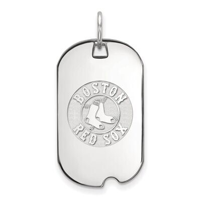 Boston Red Sox Small Dog Tag Sterling Silver SS027RSO, MPN: SS027RSO, 886774629940