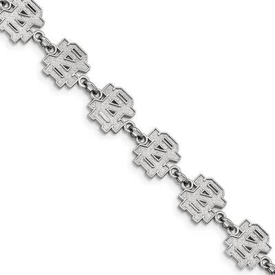 University of Notre Dame Logo Link with 1.5 In Extender Bracelet Stainless Steel ST515UND, MPN: ST5…