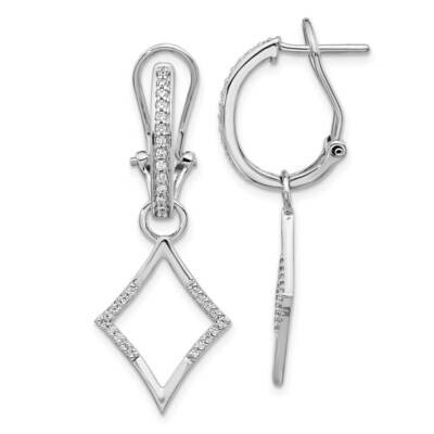 Earrings 14k White Gold Diamond EM4201-033-WA, MPN: EM4201-033-WA, 883957380025