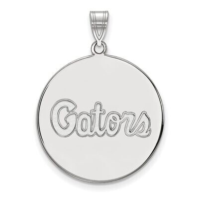 University of Florida x-Large Disc Pendant 10k White Gold 1W086UFL, MPN: 1W086UFL, 886774793870