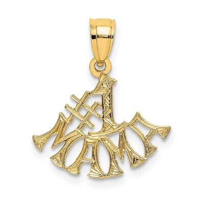 #1 Mama Charm 14k Gold D3925, MPN: D3925, 637218032778