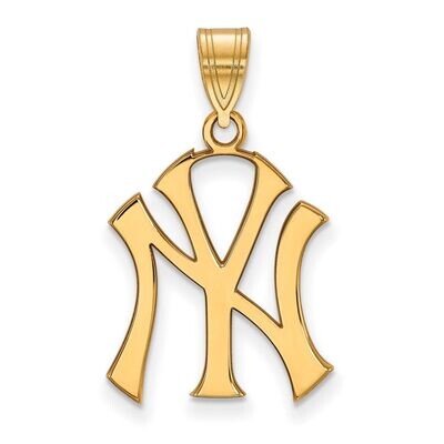 New York Yankees Large Pendant 14k Yellow Gold 4Y004YAN, MPN: 4Y004YAN, 886774863795