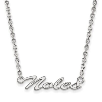 Florida State University Medium Pendant with Chain Necklace Sterling Silver SS082FSU-18, MPN: SS082…