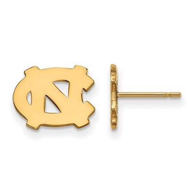 University of North Carolina x-Small Post Earring Gold-plated Silver GP008UNC, MPN: GP008UNC, 88677…
