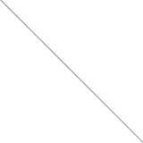 1.4mm Solid Diamond-cut Spiga Chain 16 Inch 14k White Gold PEN128-16, MPN: PEN128-16, 886774431147