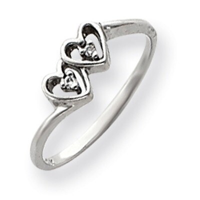 Diamond heart ring 14k White Gold Y4208AA, MPN: Y4208AA, 191101632860