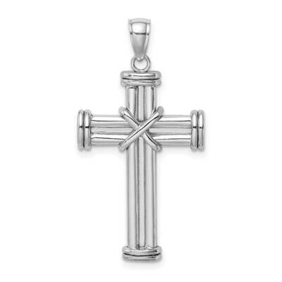 Cross Pendant 14k White Gold Polished K8537W, MPN: K8537W, 637218079032