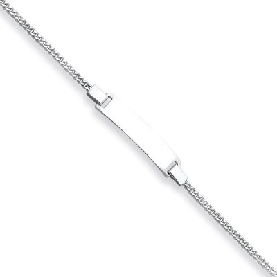 Adjustable Baby ID Bracelet Sterling Silver QID167-6, MPN: QID167-6, 883957461205