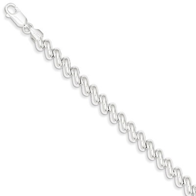 7.5 Inch San Marco Bracelet Sterling Silver QM10-7.5, MPN: QM10-7.5, 883957957173