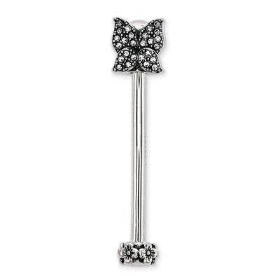 Swarovski Crystal Butterfly Top Pendant Sterling Silver QRS3741, MPN: QRS3741,