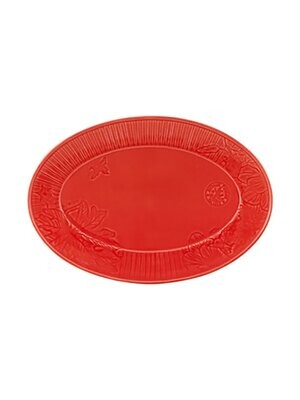Bordallo Pinheiro Pinheiro Parody Platter 13 Inch Coral 65027326, MPN: 65027326, 5600413620229
