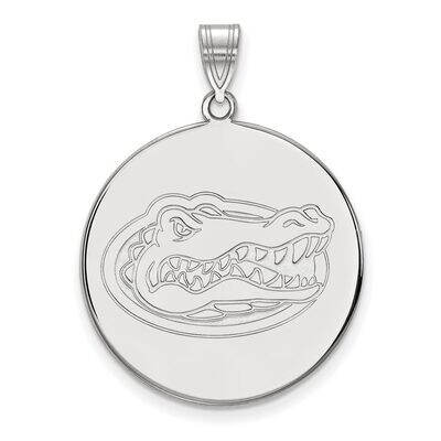 University of Florida x-Large Disc Pendant 10k White Gold 1W077UFL, MPN: 1W077UFL, 886774793474
