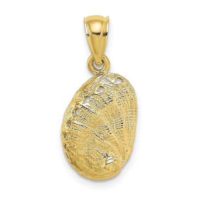 2-D Abalone Shell Charm 10k Gold 10K7795, MPN: 10K7795,