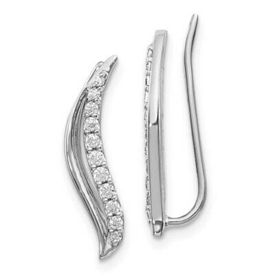 SI1/SI2 G H I Earrings 14k White Gold Lab Grown Diamond EM4156-025-WLG, MPN: EM4156-025-WLG, 883957…
