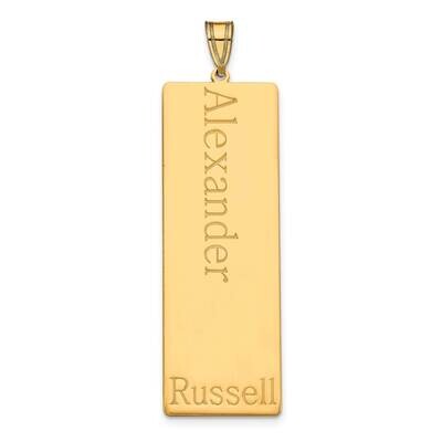 1 Name Family Pendant 14k Gold XNA1285Y, MPN: XNA1285Y,