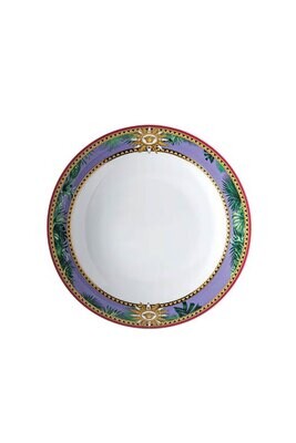 Versace Jungle Animalier Rim Soup 8 1/2 Inch, MPN: 19335-403713-10322, 790955149809