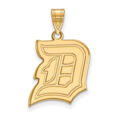 Duquesne University Large Pendant 14k Yellow Gold 4Y006DUU, MPN: 4Y006DUU, 886774865041