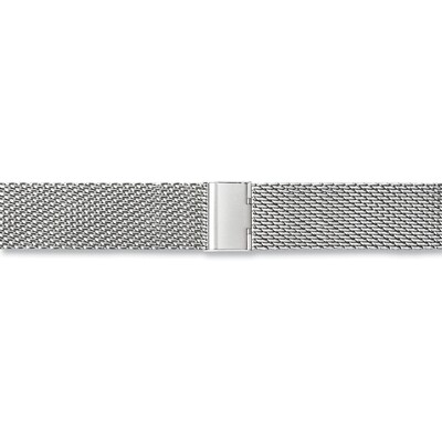 20mm Stainless Steel Mesh with Deployment Clasp Watch Band  BA416-20, MPN: BA416-20,