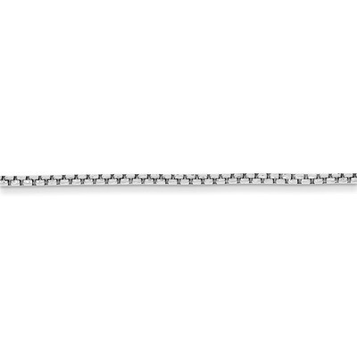 30 Inch 2mm Round Diamond Cut Fancy Box Chain Sterling Silver QVX040-30, MPN: QVX040-30, 8867744136…
