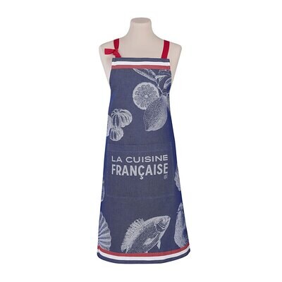 Le Jacquard Francais Gastronomie Blue Apron 35 x 38 Inch 27482, MPN: 27482, 3660269274825