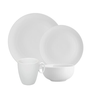 Vista Alegre Broadway White 4 Piece Place Setting 21132025, MPN: 21132025, 5601266100456