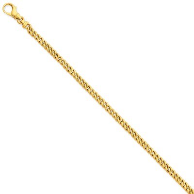 4.5mm Polished Fancy Link Bracelet 8 Inch 14k Gold LK580-8, MPN: LK580-8, 886774989440