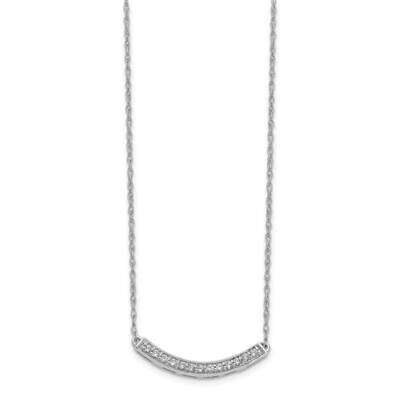 Necklace 14k White Gold Diamond PM4679-016-WA, MPN: PM4679-016-WA, 883957510507