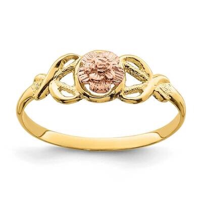 Polished Ring 14k Two-tone Gold K5778, MPN: K5778, 637218042562
