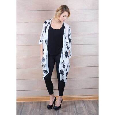 Embroidered Black Floral Cardigan GM24516, MPN: GM24516, 603799879347
