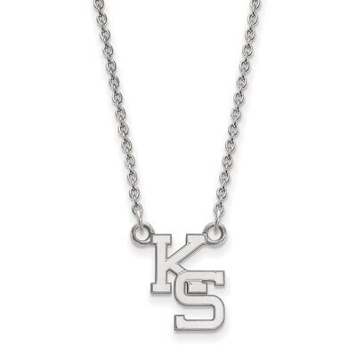 Kansas State University Small Pendant with Necklace Sterling Silver SS056KSU-18, MPN: SS056KSU-18, …