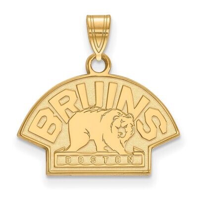 Boston Bruins Small Pendant Gold-plated Silver GP039BRI, MPN: GP039BRI, 886774744513