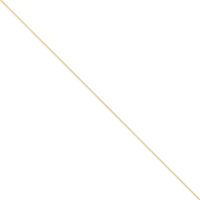 0.9mm Cable Chain 20 Inch 14k Gold PEN190-20, MPN: PEN190-20, 886774538396