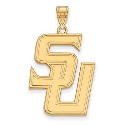 Samford University Large Pendant Gold-plated Silver GP009SMF, MPN: GP009SMF, 886774909646