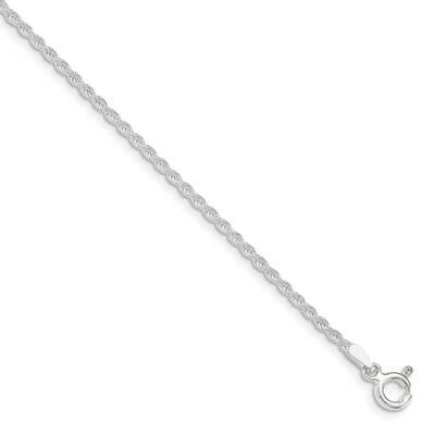 1.8mm Solid Rope Chain 36 Inch Sterling Silver QDR035-36, MPN: QDR035-36,