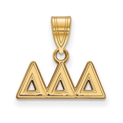 Delta Delta Delta Medium Pendant Gold-plated Silver GP003DDD, MPN: GP003DDD, 886774895208