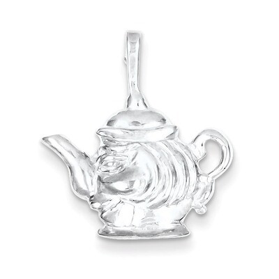 Teapot Charm Sterling Silver QC2720, MPN: QC2720, 883957974668