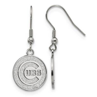 MLB Chicago Cubs Dangle Earrings Stainless Steel ST517CUB, MPN: ST517CUB, 191101222320