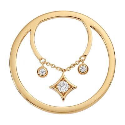 Nikki Lissoni Elegance Coin Gold-plated 33mm C1658GM, MPN: C1658GM, 8719075307380