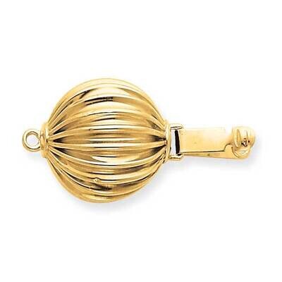 Bead/Pearl Clasp 14k Gold YG2825, MPN: YG2825,
