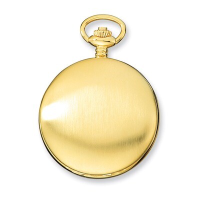 Charles Hubert IP-plated Stainless Steel White Dial Pocket Watch XWA4337, MPN: XWA4337, 848870002072