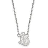 Ottawa Senators Small Pendant with Chain Necklace 10k White Gold 1W013SEN-18, MPN: 1W013SEN-18, 886…