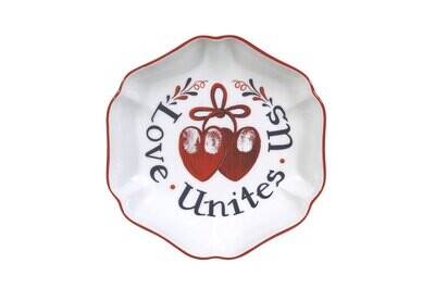Mottahedeh Ring Tray Love Unites Us CW2612, MPN: CW2612,
