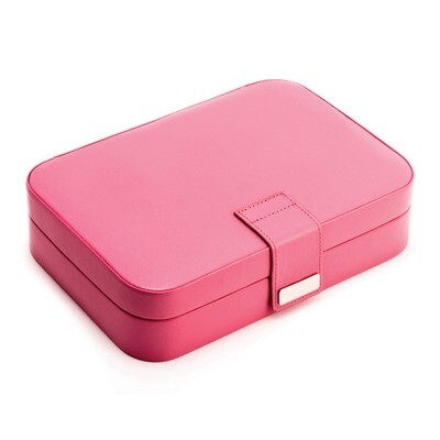 Pink Leatherette 24 Section Jewel Case with Mirror GM13336, MPN: GM13336, 797140586609