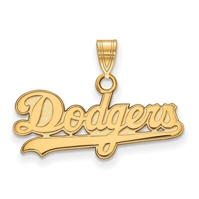 Los Angeles Dodgers Small Pendant 14k Yellow Gold 4Y021DOD, MPN: 4Y021DOD, 886774875873