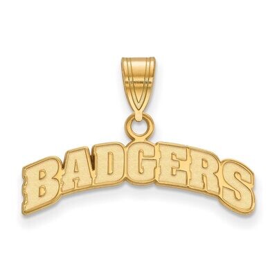 University of Wisconsin Medium Pendant Gold-plated Silver GP084UWI, MPN: GP084UWI, 886774956138