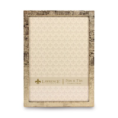 5x7 Linen Photo Frame Gold-tone GM19132, MPN: GM19132, 751148072359