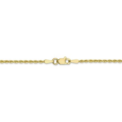 Leslie&#39;s 22 Inch 1.75mm Diamond Cut Rope Chain 10k Gold HB-8000-22, MPN: 8000-22, 191101739989