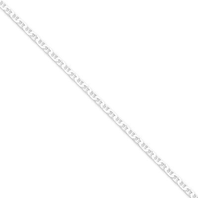 18 Inch 3mm Flat Anchor Chain Sterling Silver QAN080-18, MPN: QAN080-18, 886774410265