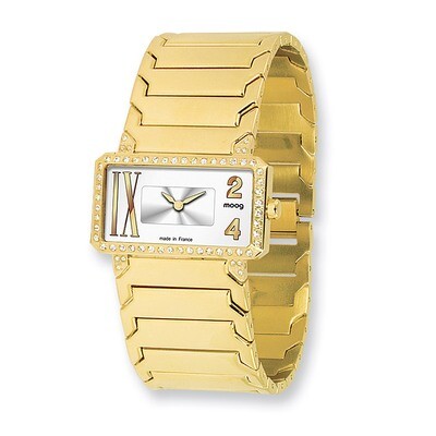 Moog In Between Silver Dial IP-plated Watch - Fashionista, MPN: XWA4199,